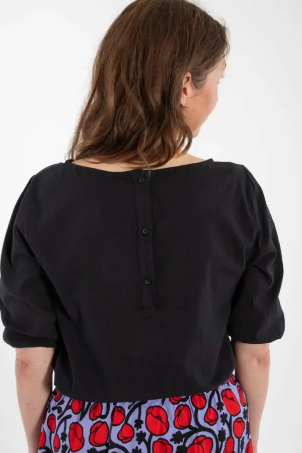 Danecremant Seersucker Shirt Black