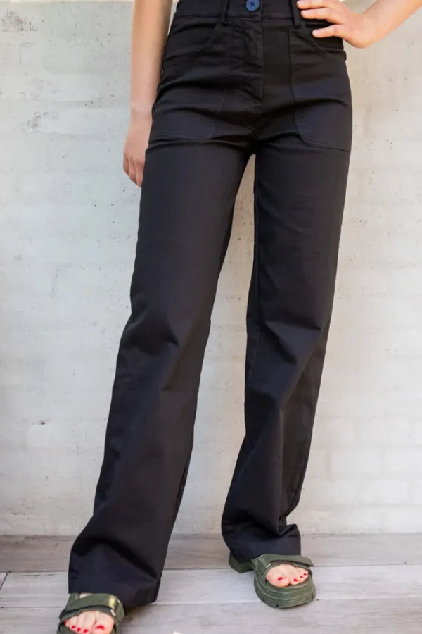 Danedaisy Stretch Twill Pants Black