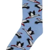 Danedanmark Kids Socks Lt Blue STORKS