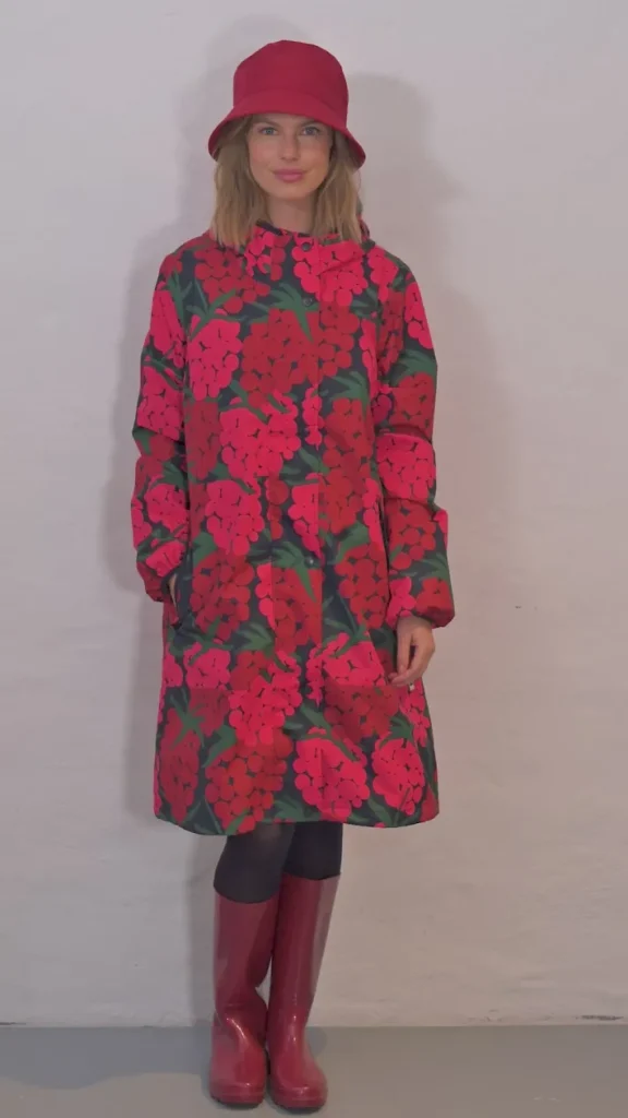 Danedith Rainjacket Dk Navy BERRYGOOD