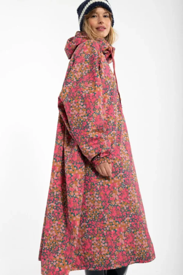 Danedream Drops Rain Poncho Berrygood Pink