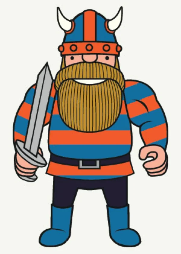 DANEFAE Postkort White ERIK DINVEN