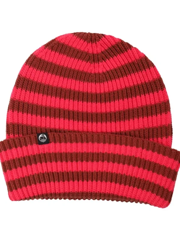 Danefolk Cotton Beanie Bright Pink/Rust
