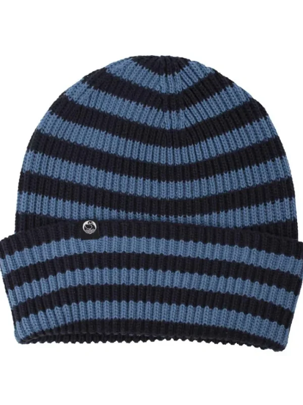 Danefolk Cotton Beanie Dark Slate/Blue Grey
