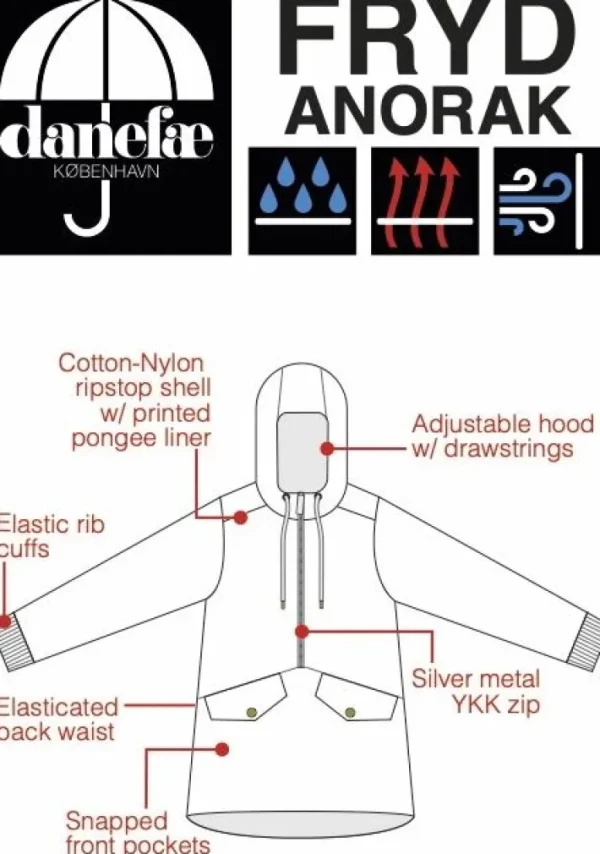 Danefryd Anorak Dusty Navy