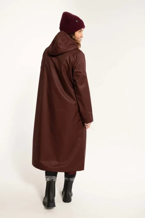 Danegarden Raincoat Dark Bordeaux