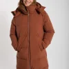 Daneget Down Winter Coat Beige Rose