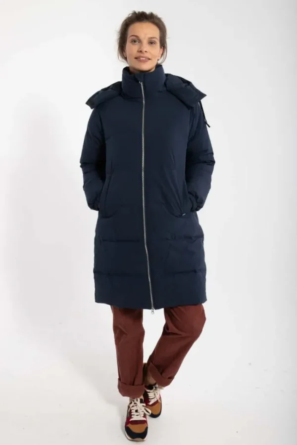 Daneget Down Winter Coat Dk Navy