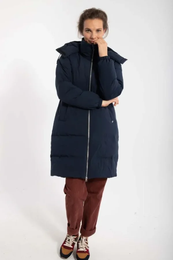 Daneget Down Winter Coat Dk Navy