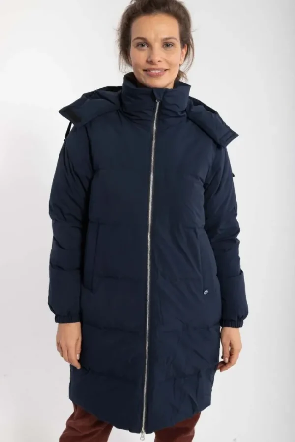 Daneget Down Winter Coat Dk Navy
