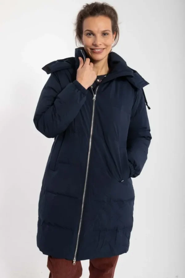 Daneget Down Winter Coat Dk Navy