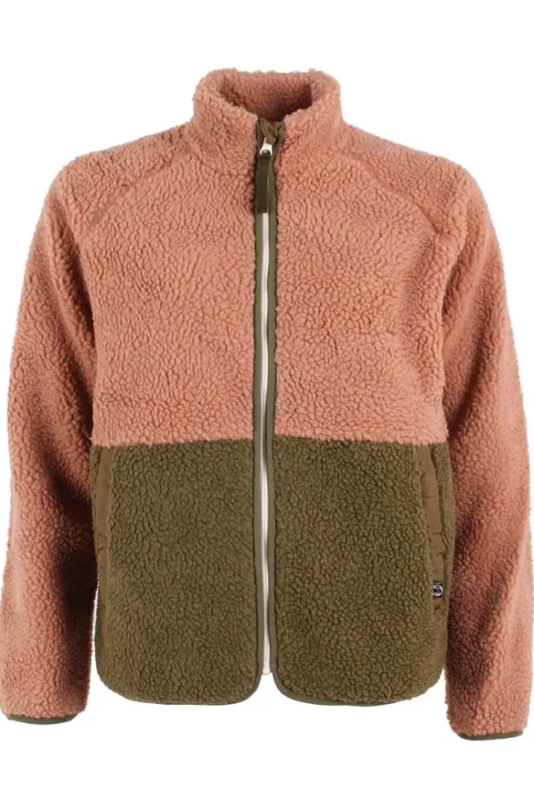Danegreatness Fleece Jacket Antique Rose/ Khaki