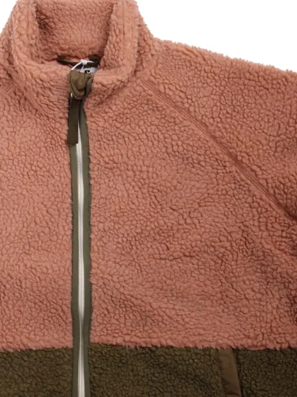 Danegreatness Fleece Jacket Antique Rose/ Khaki