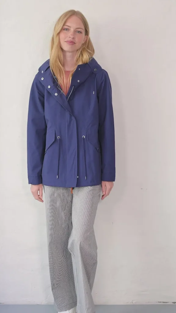 Danegudhjem Midseason Parka Grey Marine