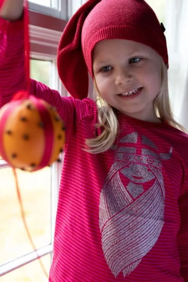 Danehidsigprop Red Glitter