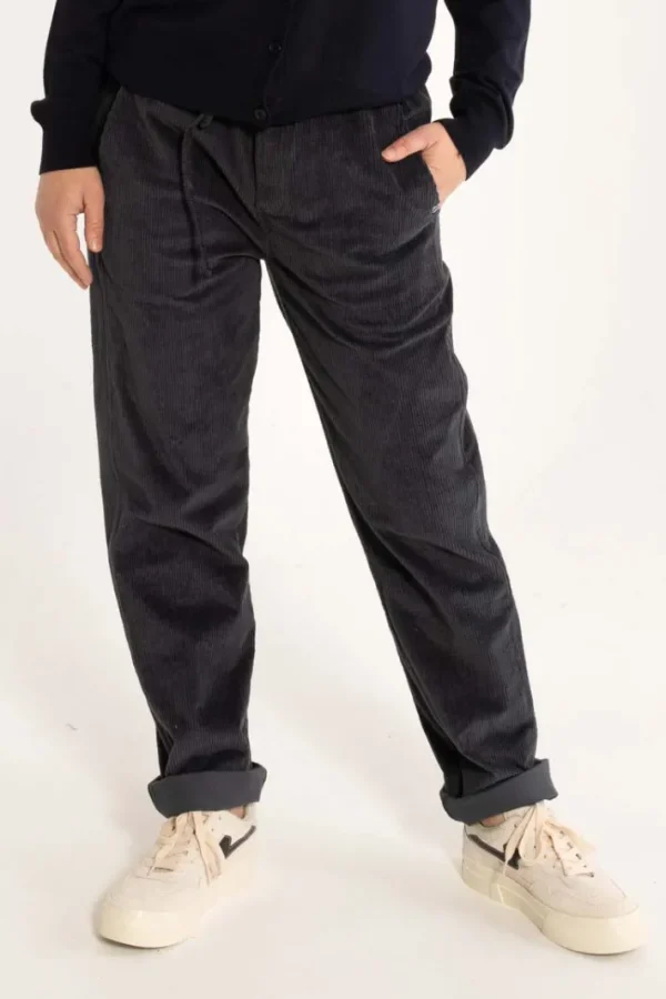 Daneholm Cord Stretch Pants Dark Navy