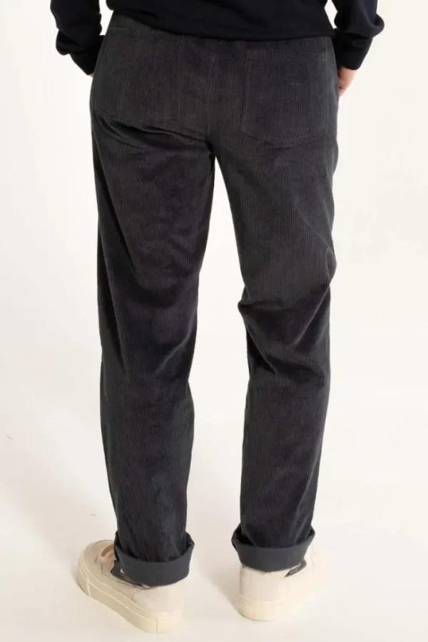 Daneholm Cord Stretch Pants Dark Navy