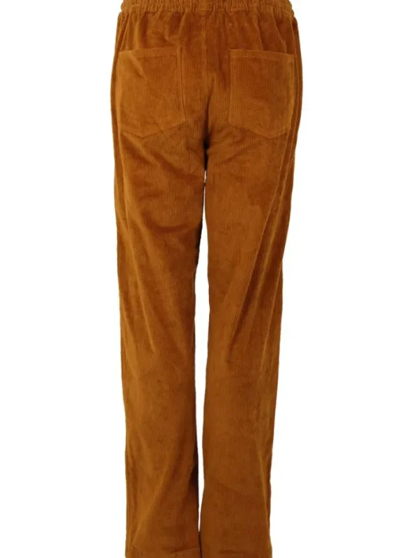 Daneholm Cord Stretch Pants Mustard