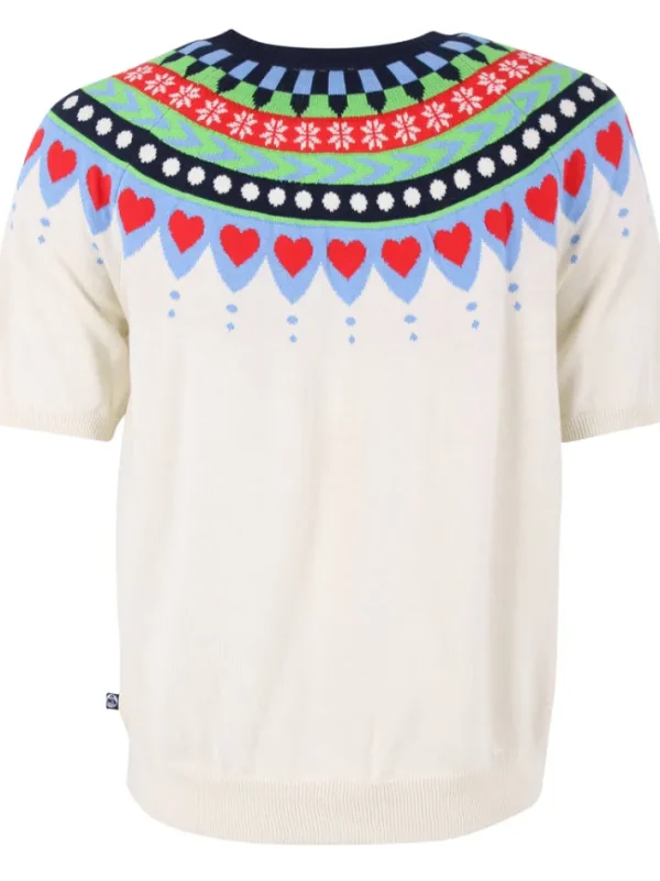 Danehope Cotton Knit Sweater Tee Chalk-SS25