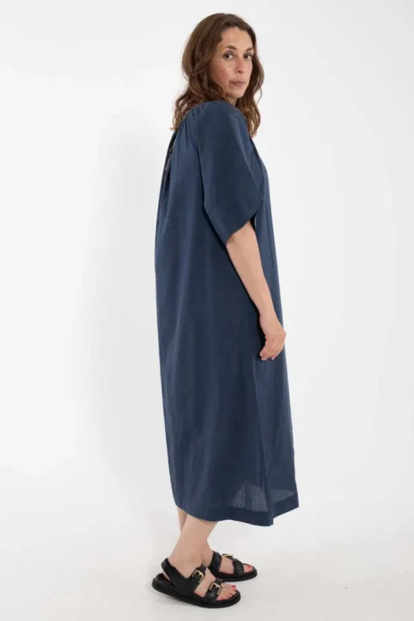 Danehostess Chambrey Dress Dark Chambrey