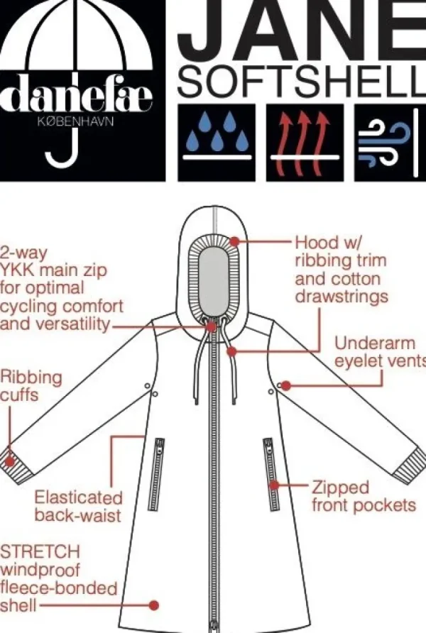 Danejane Softshell Black