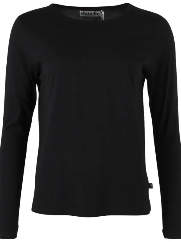 Danejubii LS Modal Tee Black