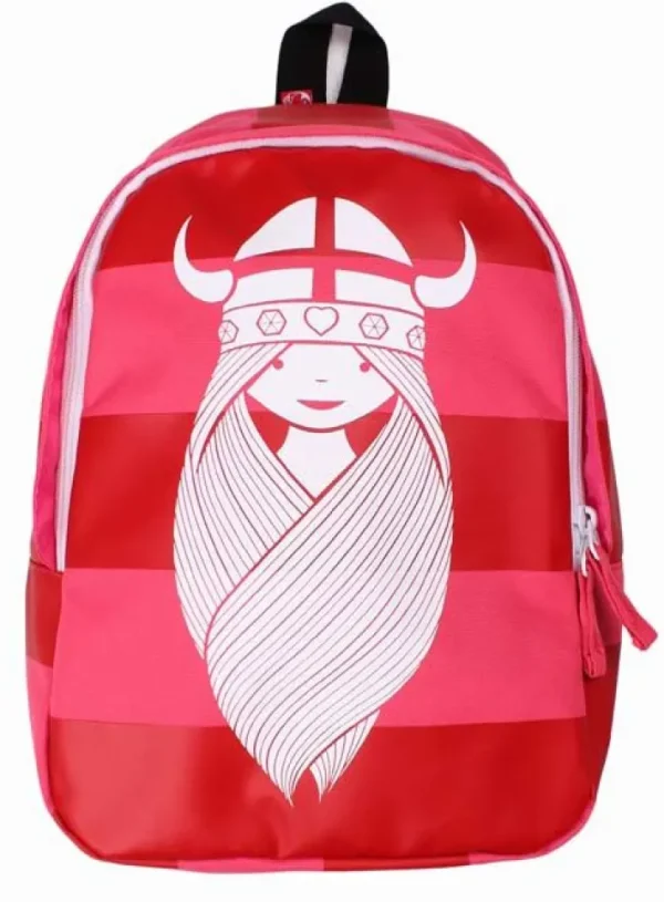 Danekiddo Backpack Boldpink/Deep Red FREJA