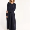 Danekroeyer Modal LS Dress Dark Navy