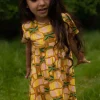 Danelollipop Dress SS Yellow Mix GERMANITE