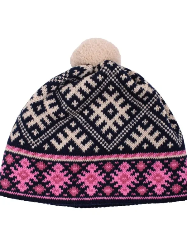 Danelsdyr Wool Beanie Navy/Offwhite