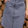 Danemadelaine Denim Skirt Milkboy Stripe