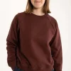 Danemama Moleton Sweat Dark Bordeaux