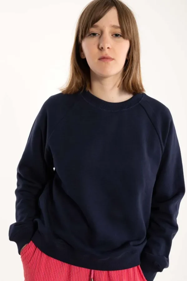 Danemama Moleton Sweat Deep Navy
