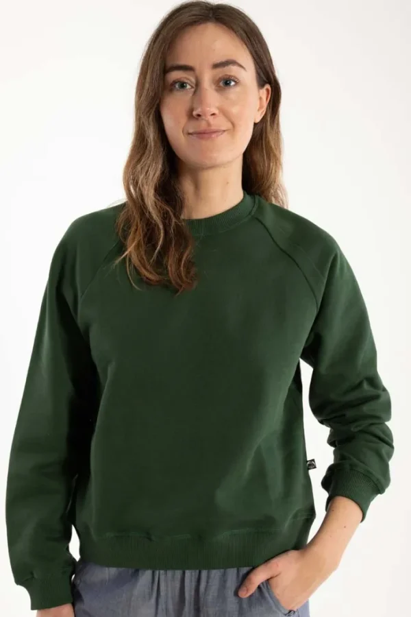 Danemama Moleton Sweat Deep Green