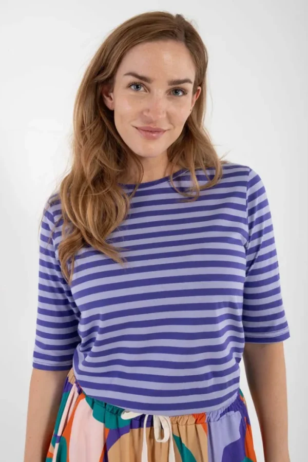 Danemanna Modal Tee Cold Purple/Purple