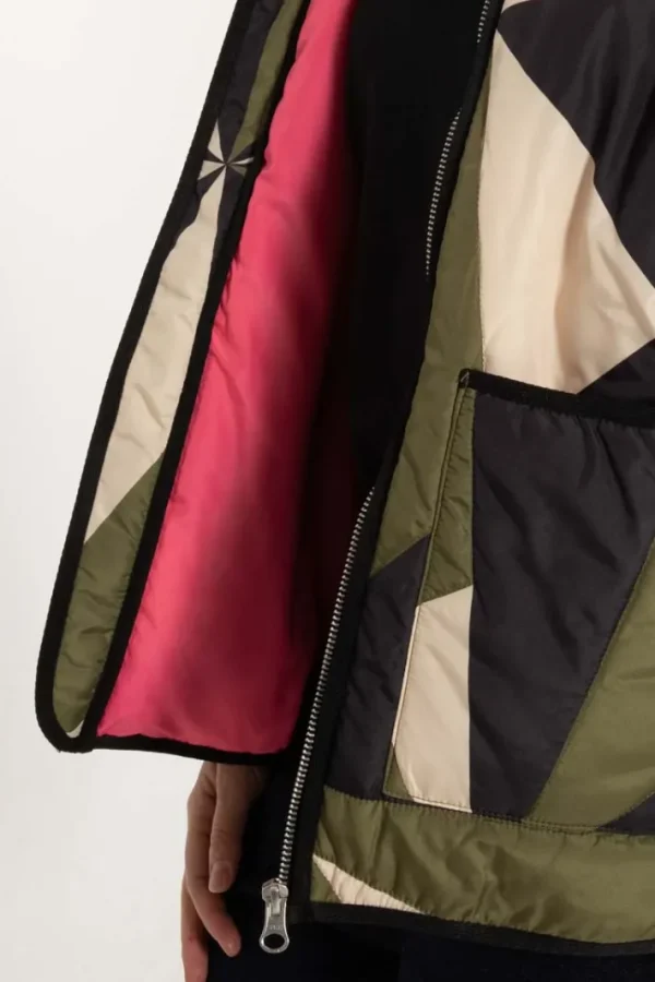 Danemaple Thermo Jacket Olive/Black/Light Beige