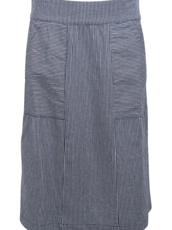 Danemaren Denim Skirt Milkboy Stripe