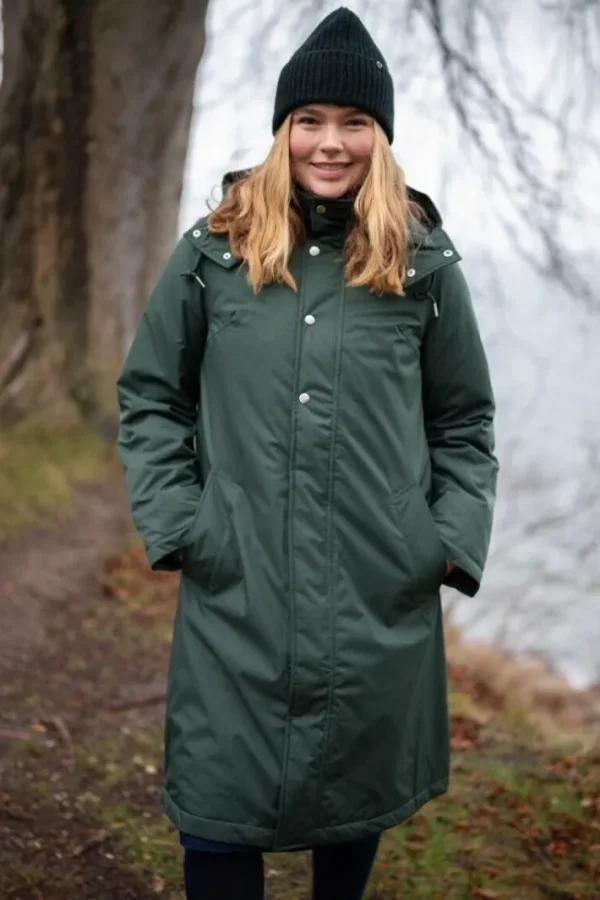 Danemargrethe Winter Coat Dark Army