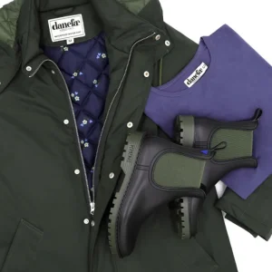 Danemargrethe Winter Coat Dark Army