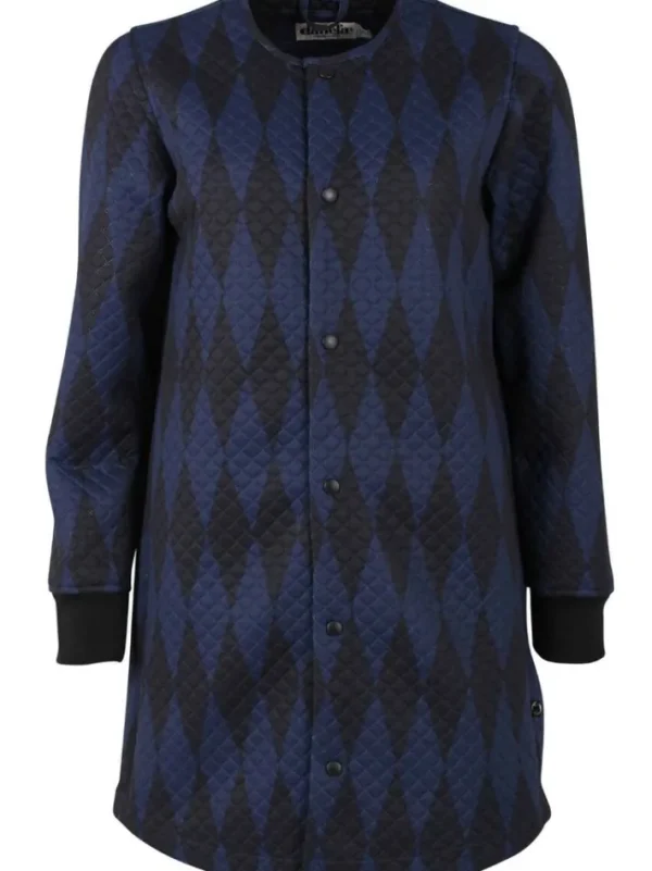 Danemaude Thermo Coat Black/Marine DIAMOND