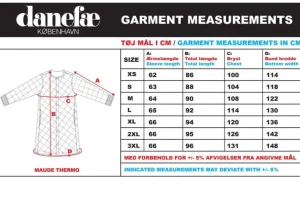 Danemaude Thermo Coat Black/Marine DIAMOND
