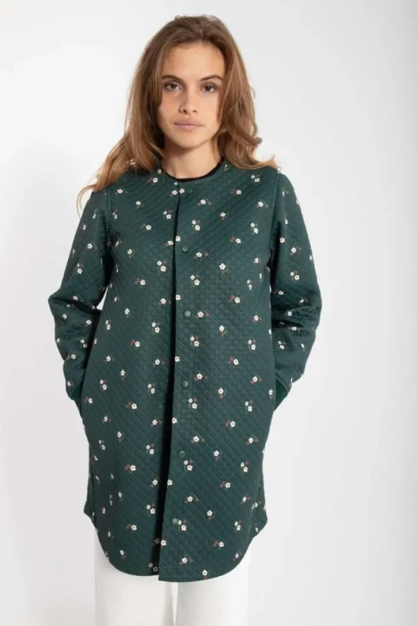 Danemaude Thermo Coat Deep Forest MINIFLOWER