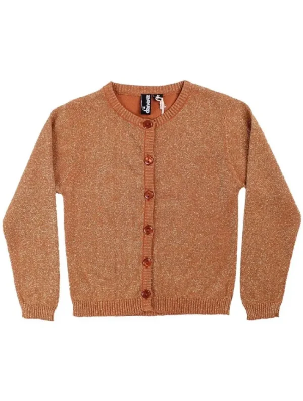 Danemerle Cardigan Occer w. Gold Glitter