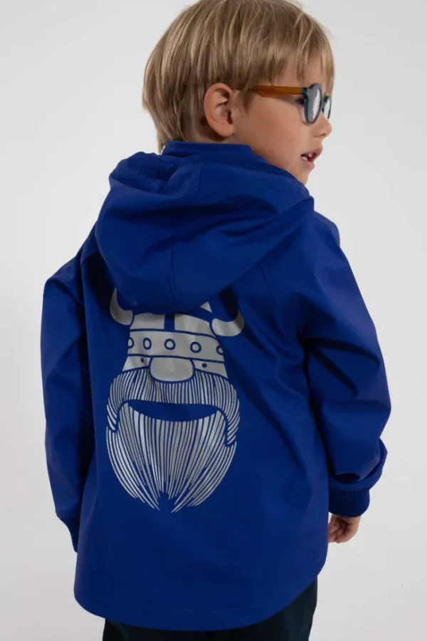 Danemil Brushed Shell Jacket Deep Blue (REFLECTIVE ERIK)