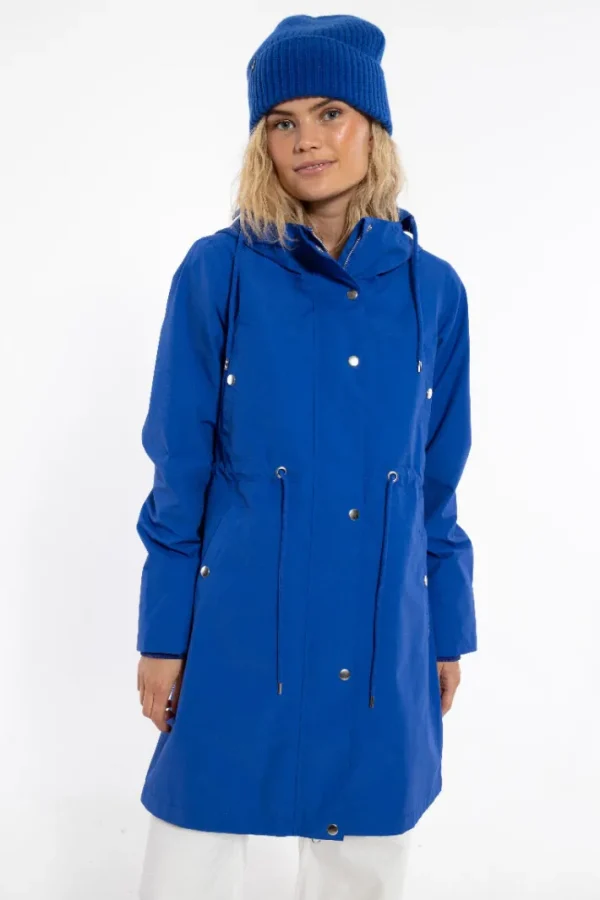 Danenora Midseason Parka Klein Blue