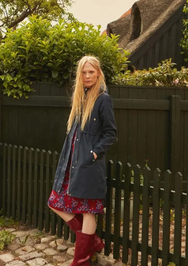 Danenora Midseason Parka Navy