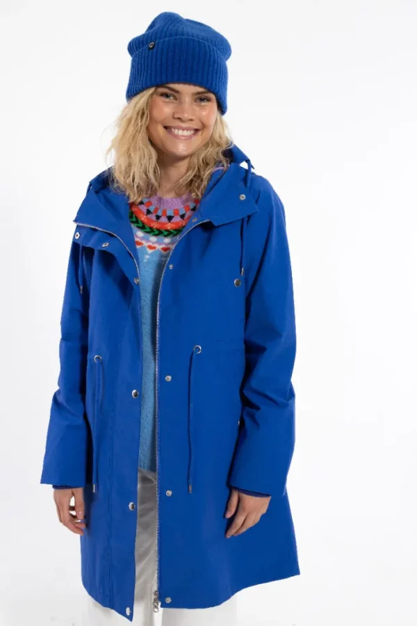 Danenora Midseason Parka Klein Blue