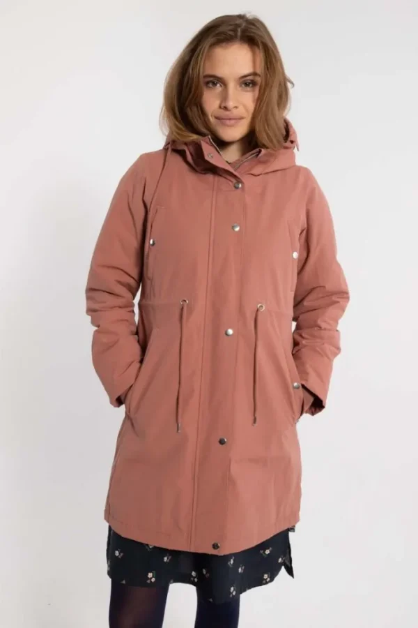 Danenora Winter Parka Beige Rose