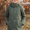 Danenora Winter Parka Dark Army
