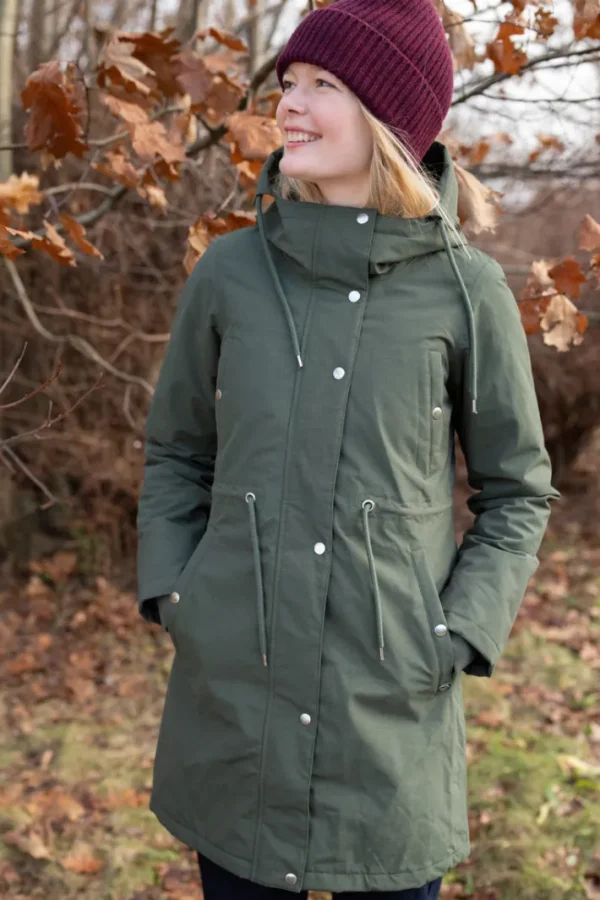 Danenora Winter Parka Dark Army
